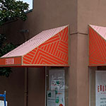 Striped & Painted Awnings