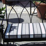 Striped Bench Cushion