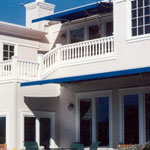 Lateral Arm Awnings Extended